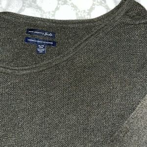 Dark Green Sweater American Eagle
